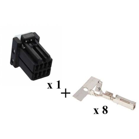 Kit Connettore Multilock 040 II HSG ASSY Maschio 8 Vie Nero