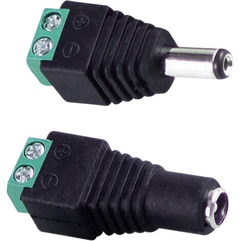 Kit connettore presa/spina striscia LED 2pin 12-24V IP20 Polux
