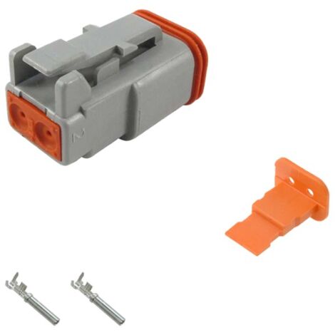 Kit Connettore Serie DT Maschio 2 Vie