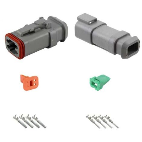 Kit Connettore Serie DT Maschio Femmina 4 Vie CE04