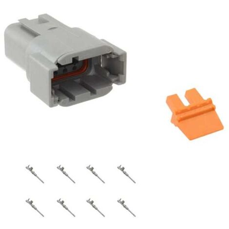 Kit Connettore Serie DTM Femmina 8 Vie