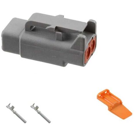 Kit Connettore Serie DTM Maschio 2 Vie