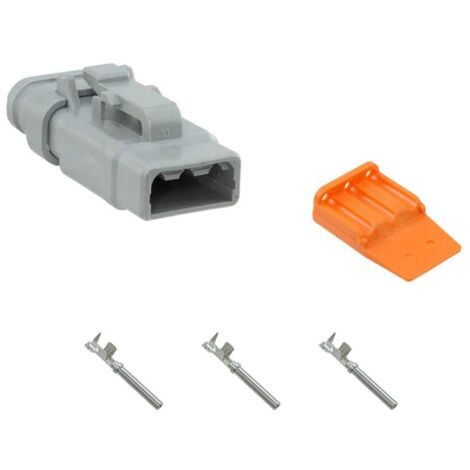 Kit Connettore Serie DTM Maschio 3 Vie E007