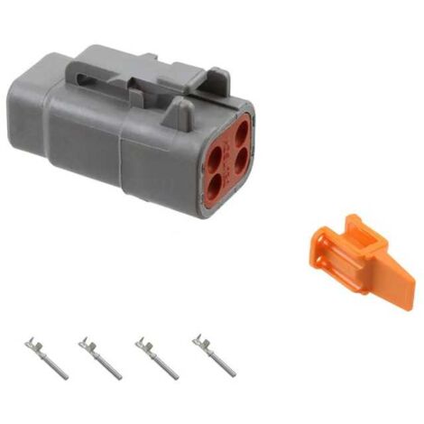 Kit Connettore Serie DTM Maschio 4 Vie