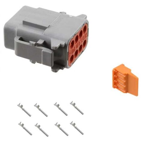 Kit Connettore Serie DTM Maschio 8 Vie