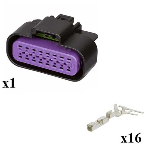 Kit connettore serie GT 150 porta femmina 16 vie