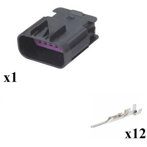 Kit connettore serie GT 150 porta maschio 12 vie