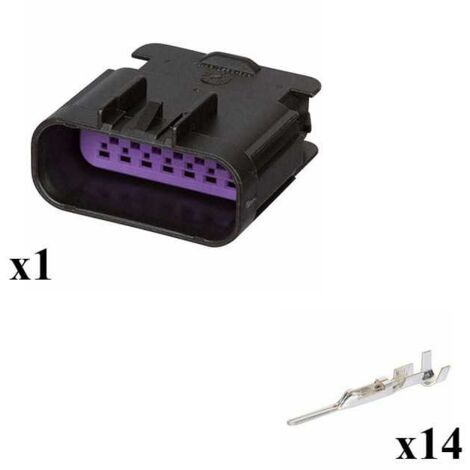 Kit connettore serie GT 150 porta maschio 14 vie