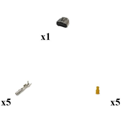 Kit Connettore Serie HX Sealed Maschio 5Vie