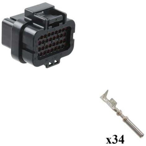 Kit Connettore SuperSeal 1.0 Maschio 34 Vie c2