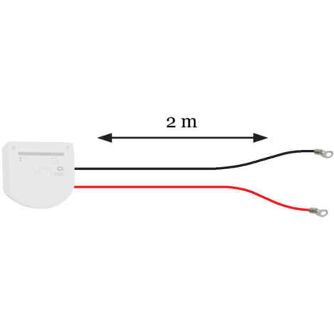 Kit connexion batterie-regulateur 4mm² en 2m
