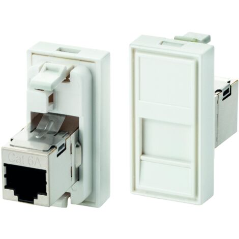 KIT CONNEXION BOX SORTIE ETHERNET GEWISS GW40789