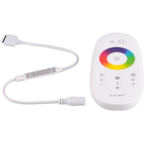 Kit controller RGBW con telecomando 2,4GHz 12-24V Polux