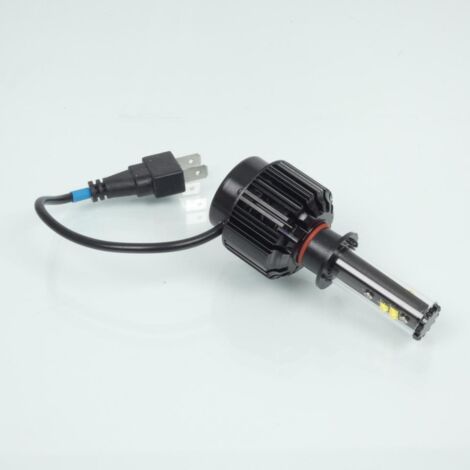 Kit conversion ampoule LED H1 ventilée 12V 30W RMS pour moto auto
