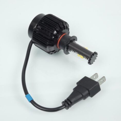 Kit conversion ampoule LED H3 ventilée 12V 30W RMS pour moto auto