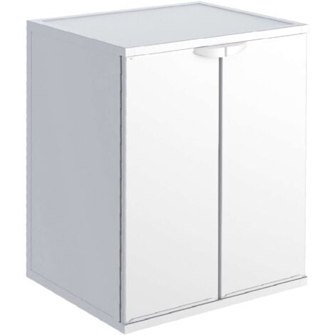 SALONE Kit Coprilavatrice Resina Cm.64X68X88H B.Co