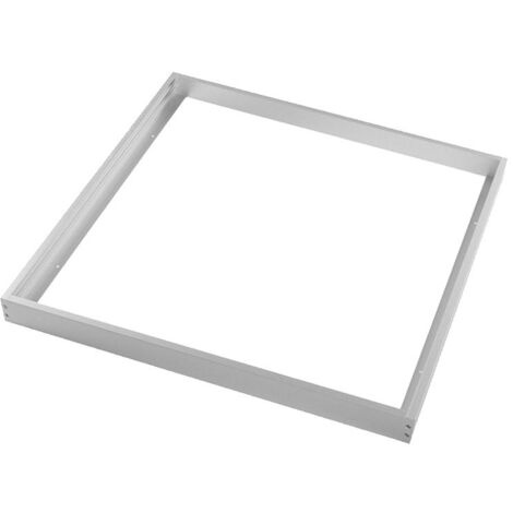 cornice supporto telaio montaggio pannello led 60x60 cm bianco