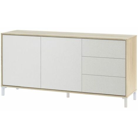 KIT CREDENZA BROOKLYN 2 ANTE + 3 CASSETTI CANADIAN/B.ARTIK