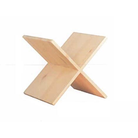 Kit croce portabottiglie 32,5x33x32,5h per mobile cubo - Salone