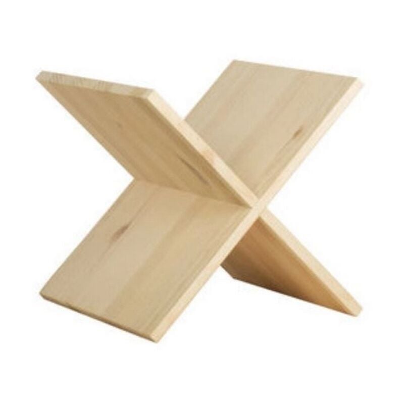 Kit croce portabottiglie per 12 bottiglie cm 32x33x32 h per cubo