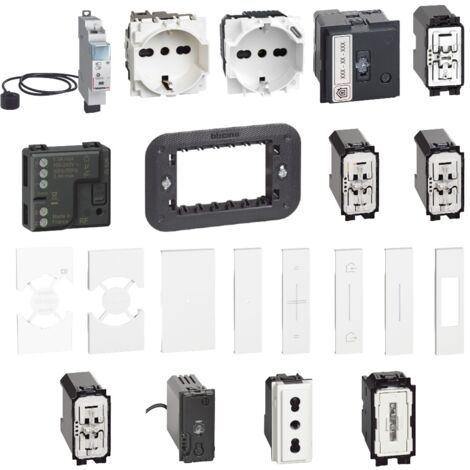 Kit Cubo fisico serie Living Now 2025 Bianco BTicino KCUBO25W