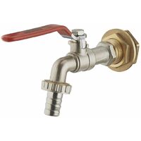 Kit cuve plastique avec robinet 1/4 de tour mâle 15x21 nez ø15 NOYON & THIEBAULT