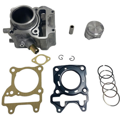 Kit Cylindre et Piston 52.4mm pour Honda - Compatible NSS125 (Forza), KZR125, PCX125 - Ensemble Complet de Réparation de Haut-Moteur pour Scooter 125cc
