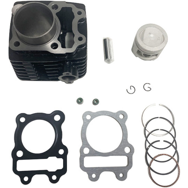 Kit Cylindre et Piston 53mm pour Moto Bajaj CT100 - Ensemble de Réparation Moteur 100cc