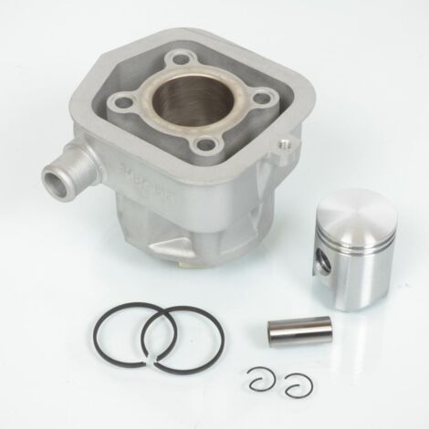 Kit cylindre piston aluminium nikasil pour mobylette MBK 51