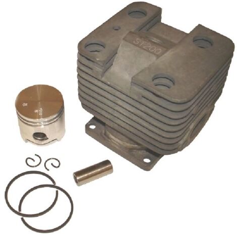 Kit cylindre piston compatible avec la débroussailleuse STIHL FS200 54.120.1704