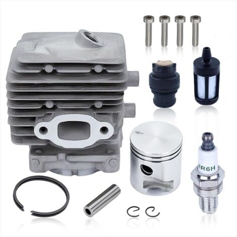 Kit Cylindre-Piston Pour Stihl BG56 BG56C SH56 SH56C BG86 BG86C BR200 SH86 SH86C SR200 Souffleur de Feuilles, Cylindre avce Filtre à Carburant, bougie d'allumage, Remplacement 4241 020 120