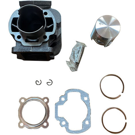 Kit Cylindre pour Yamaha TY50, RD50, DT50 - Cylindre Complet pour Moteur 2 Temps 50cc Vintage - Pièce de Rechange pour Moto Classique