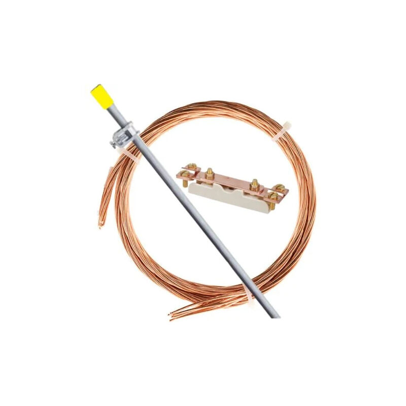 Kit d installation mise a la terre avec piquet de terre 1M50