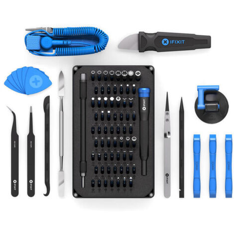 Kit d outils Ifixit Pro Tech Toolkit Noir et Bleu