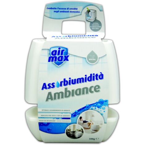 Kit d&39absorption d&39humiditA Airmax dA shumidificateur au sel 500 gr
