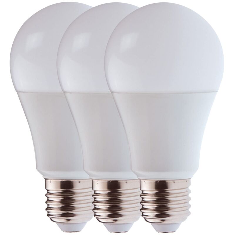 VELAMP Kit da 3 lampadine SMD LED, Goccia A60