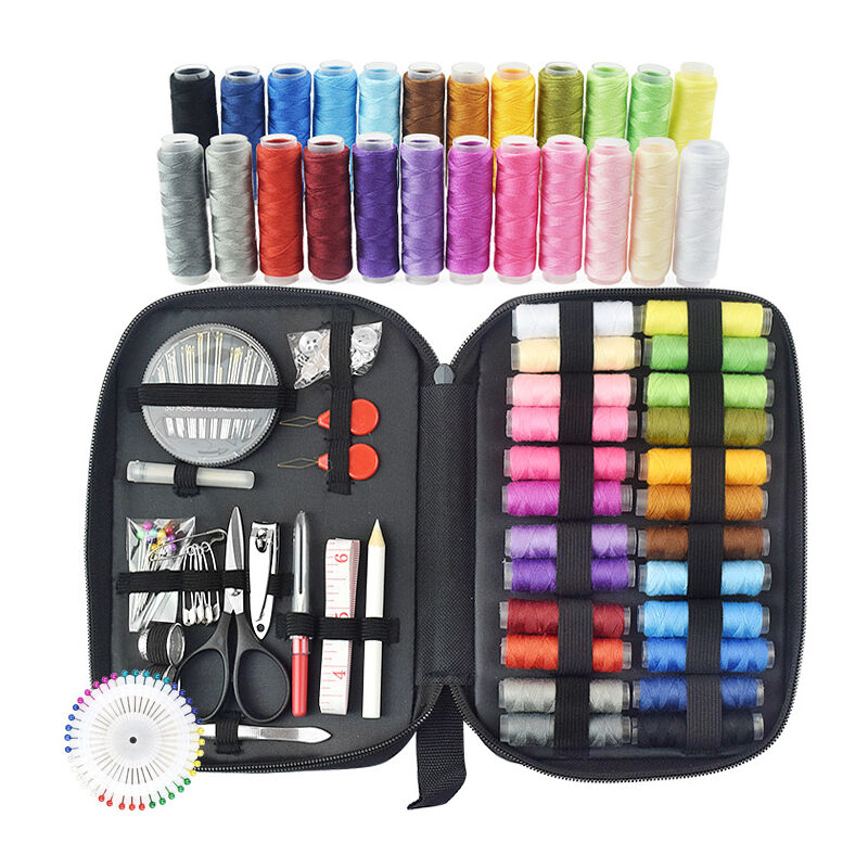 Kit da cucito completo con scatola, accessori da