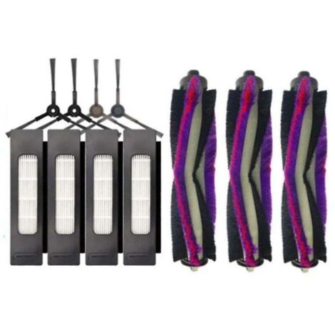 Kit d'accessoires 11 pièces pour aspirateur M7/I10/M71cn/M7pro/m7max brosse latérale principale filtre Hepa