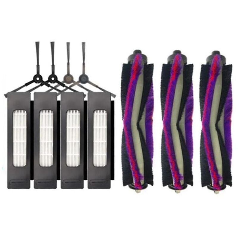 Kit d'accessoires 11 pièces pour aspirateur M7/I10/M71cn/M7pro/m7max brosse latérale principale filtre Hepa