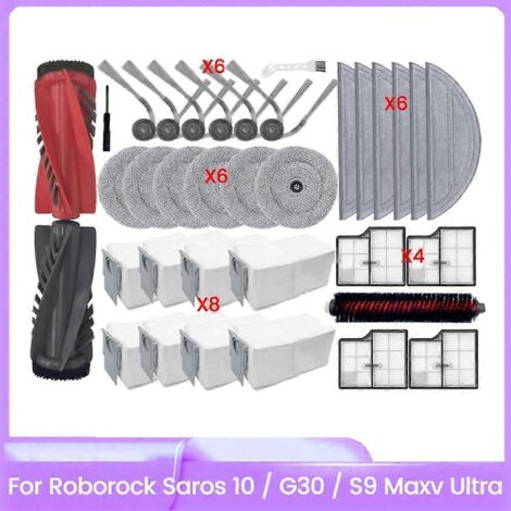 Kit d'accessoires de 35 pièces pour aspirateur Saros 10/S9 Maxv Ultra/G30