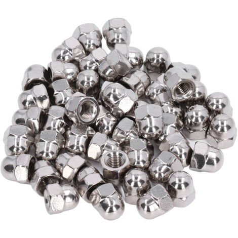 Kit d'accessoires de fixation en acier inoxydable 304, écrou à capuchon, 50 pièces, pour l'entretien et la réparation M8