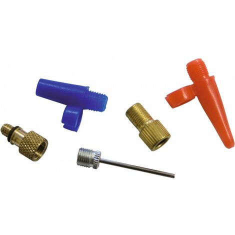 Kit d'accessoires de gonflage pour vélos et ballons – Embouts variés pour valves – Solution complète pour gonflage rapide – Durca