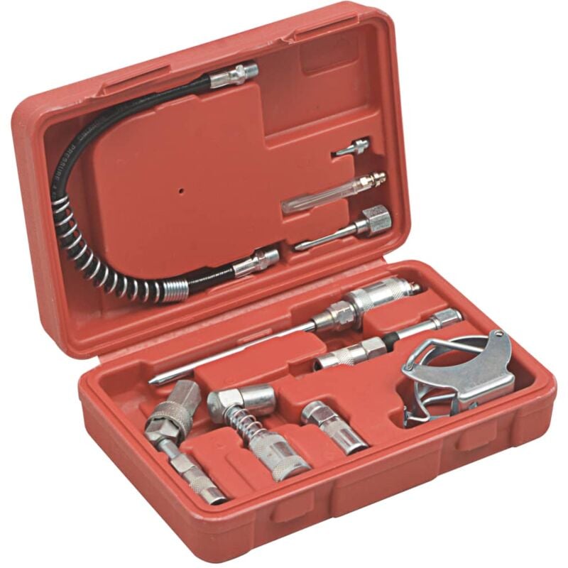 Vidaxl - Kit d'accessoires de lubrification 11 pcs