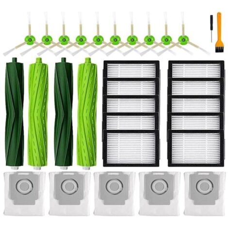 Kit D\'Accessoires de Rechange pour Aspirateur IRobot Roomba I7 I7+ I3 I3+ I4 J7 J7+/Plus I6 I6+ I8+ /Plus E5 E6 E7