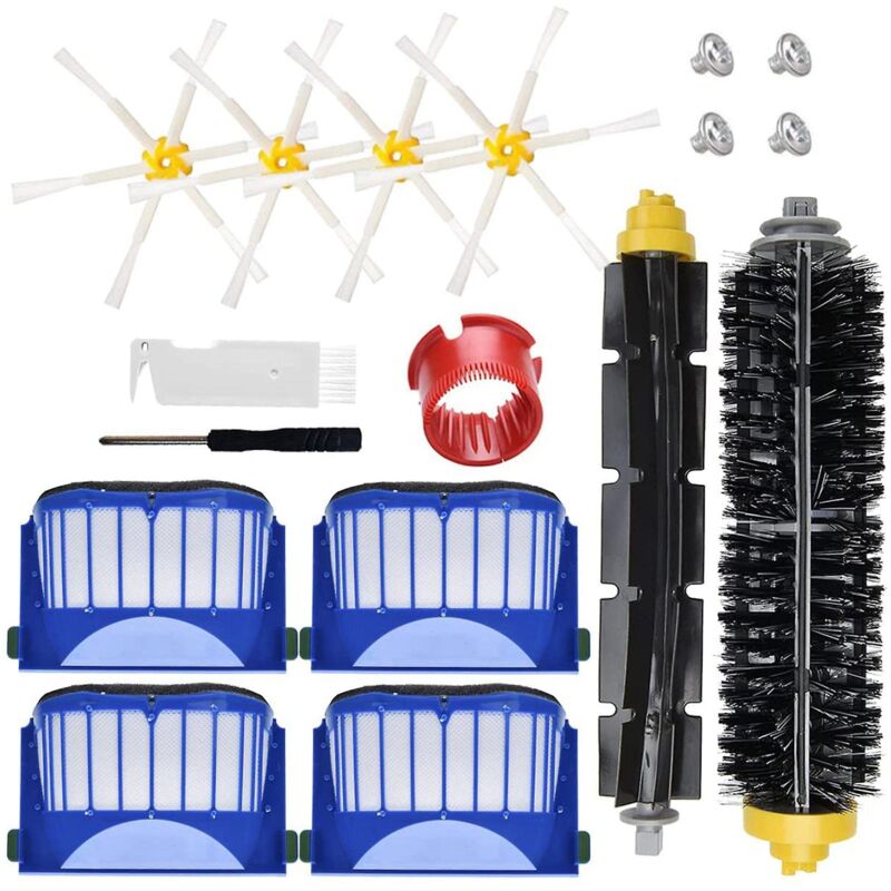 Kit d'accessoires de remplacement pour Irobot Roomba série 600 694 692 690