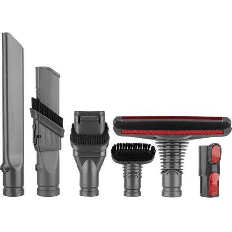 Kit d'accessoires lot de 6 prises d'aspirateur avec V6 V7 V8 V10 DC19 DC33 DC35 DC37 DC39 DC45 DC47 DC49 DC52 DC56 DC58 DC59 DC62 DC63 Kit d'accessoires externes pour aspirateur
