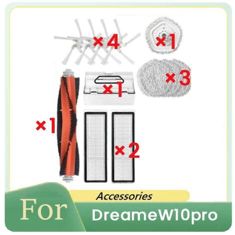 Kit d'accessoires pour aspirateur Dreame W10 Pro (12 pièces)