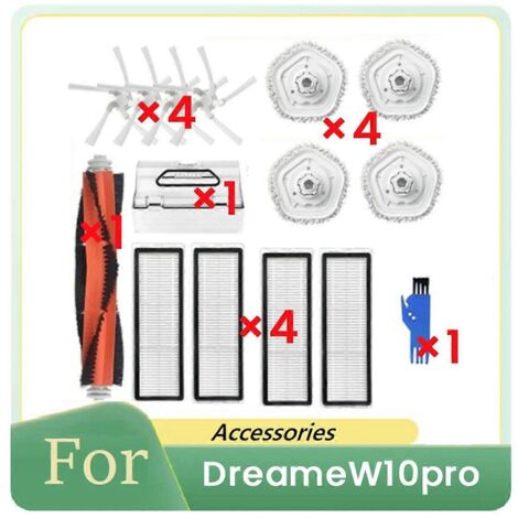 Kit d'accessoires pour aspirateur Dreame W10 Pro (15 pièces)