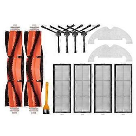 Kit d'accessoires pour aspirateur robot Bot D10 Plus RLS3D : filtre HEPA, brosse principale, sac à poussière de rechange