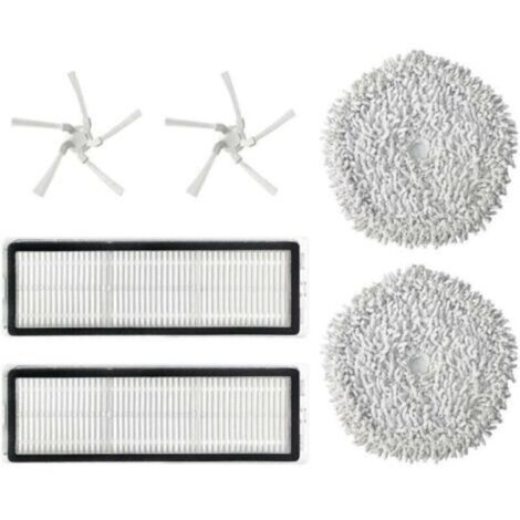 Kit d'accessoires pour aspirateur robot, compatible avec Dreame W10/W10 Pro, pièces de rechange pour l'entretien.